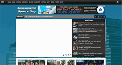 Desktop Screenshot of jacksonvillesportsday.com